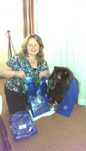 Clancy and I did well in Obedience and Rally at the 2014 Keeshond Club of America National Specialty in Asheville, NC.